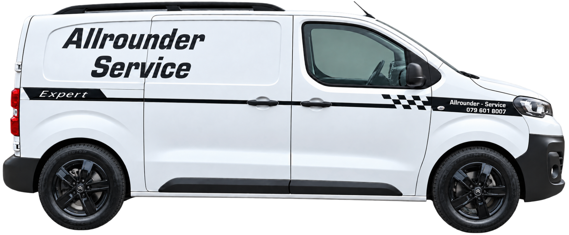 Servicefahrzeug von Wittmann Allrounder-Service im Kanton Aargau